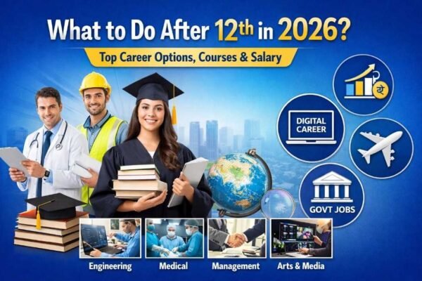 12वीं के बाद सबसे अच्छे करियर विकल्प 2026: जानिए कौन-सा कोर्स आपके लिए रहेगा बेस्ट